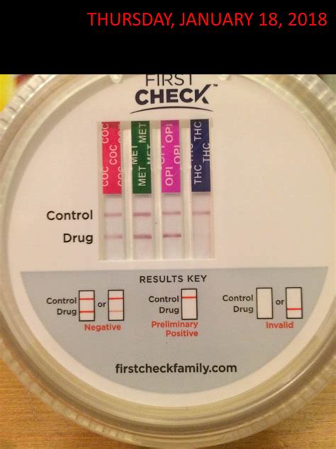 positive drug test for marijuana